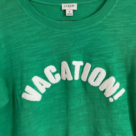 j crew vacation sweatshirt